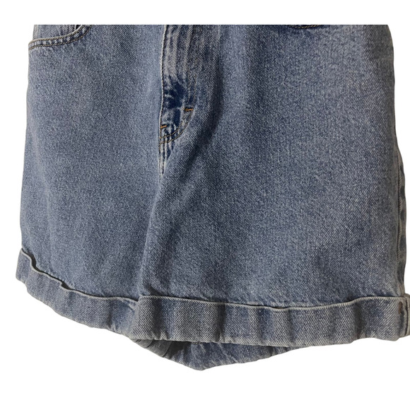 Women's Vintage 90's Calvin Klein Jeans Cuffed denim shorts - 8 - Picture 3 of 8